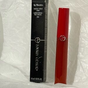 Giorgio Armani Lip Maestro in Bold Red